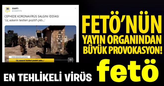 FETÖ'nün yayın organından büyük provokasyon!