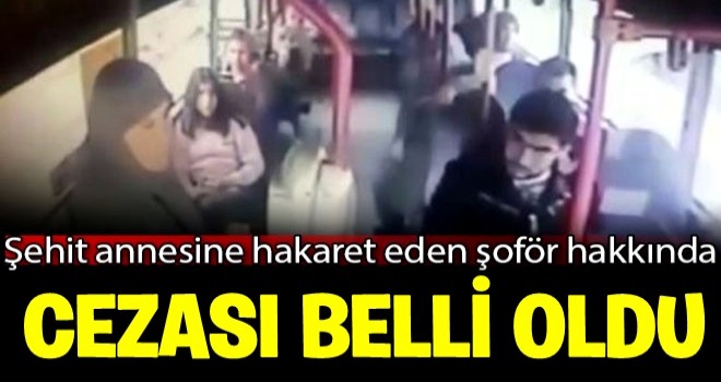 Şehit annesine hakaret etmişti! İstenen ceza belli oldu