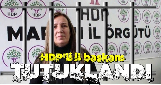 HDP'li il başkanı tutuklandı