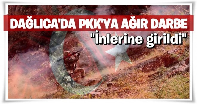 Hakkari'de Mehmetçik teröristlerin inlerine giriyor