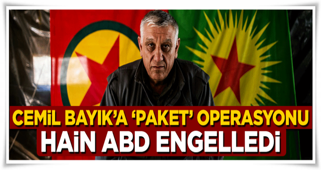 PKK elebaşı Cemil Bayık'a operasyona ABD engeli