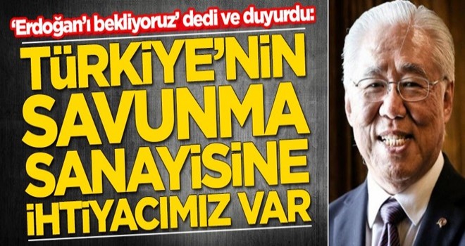 'Erdoğan'ı bekliyoruz' dedi ve duyurdu: Türkiye'nin savunma sanayisine ihtiyacımız var