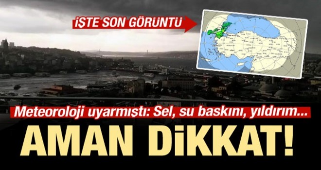 Dikkat! Meteoroloji uyardı: Sel, su baskını, yıldırım...