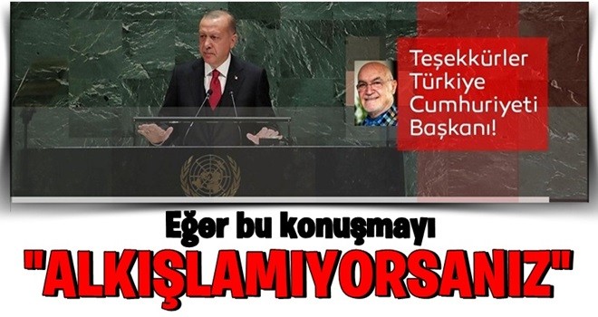 ''Teşekkürler Türkiye Cumhuriyeti Başkanı!.''