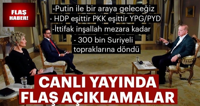 Başkan Erdoğan: HDP eşittir PKK, eşittir YPG/PYD