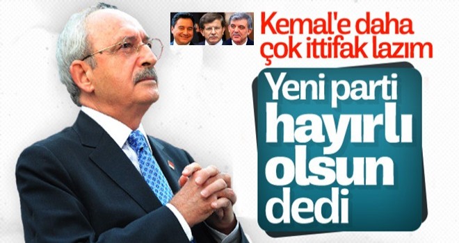 Kılıçdaroğlu'na yeni parti iddiaları soruldu