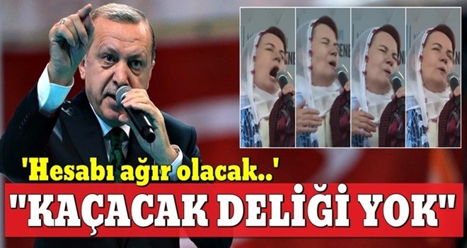 Başkan Erdoğan'dan Akşener'e sert sözler: ''Kaçacak yeri yok, hesaplaşacağız...''