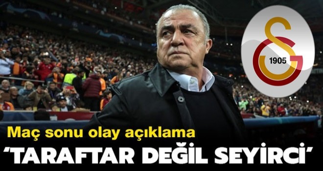 Fatih Terim: Hiç alışkın olmadığım durumlar bunlar