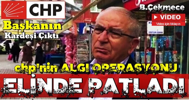 'Evimize gelip oy verdiğimiz partiyi sordular' diyen kişi CHP'li başkanın kardeşi çıktı!