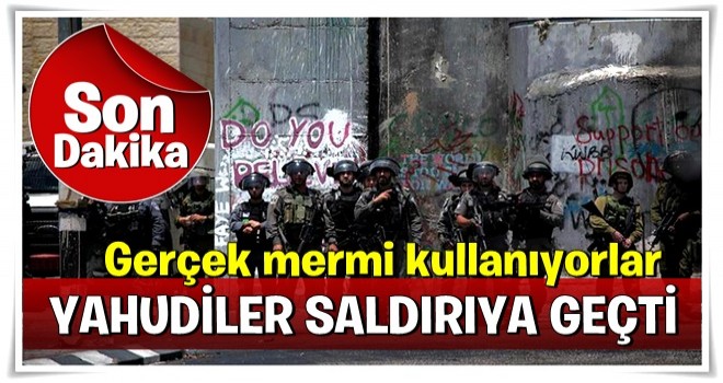 İsrail ordusu müdahaleye başladı!