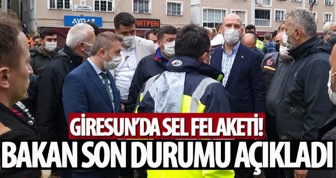 Giresun'dan acı haber! Bakan Soylu duyurdu: 1'i asker 3 vatandaşın cansız bedenine ulaşıldı