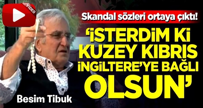 Skandal sözleri ortaya çıktı! 'İsterdim ki Kuzey Kıbrıs İngiltere'ye bağlı olsun