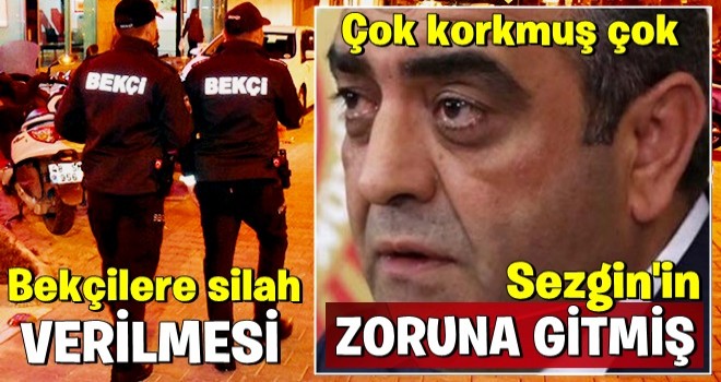 CHP'den bekçilere milis suçlaması!