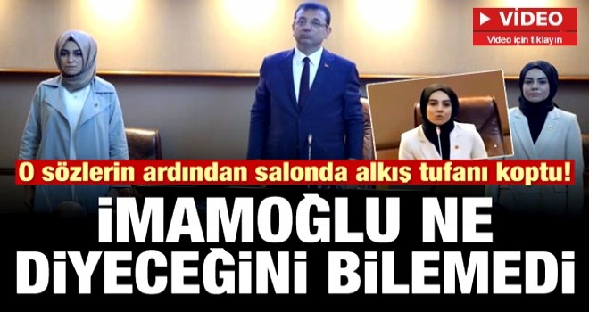 İBB Meclisi'nde Kübra Nur Uslu'dan alkış alan sözler!