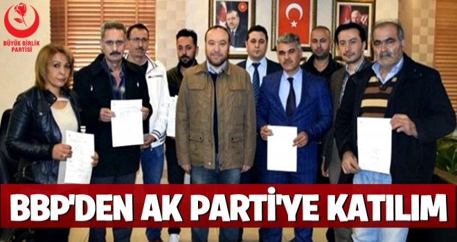 Parti değiştirip AK Parti'ye katıldı