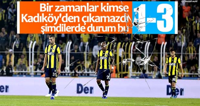 Fenerbahçe evinde Ankaragücü'ne yenildi