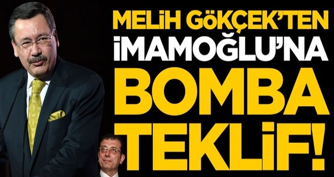 Melih Gökçek'ten Ekrem İmamoğlu'na bomba teklif