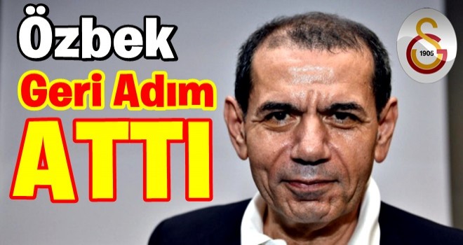 Özbek’ten geri adım