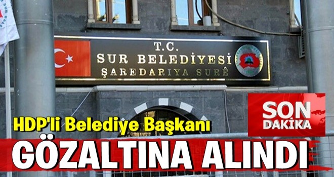 HDP’li Sur Belediye Başkanı Filiz Buluttekin gözaltına alındı