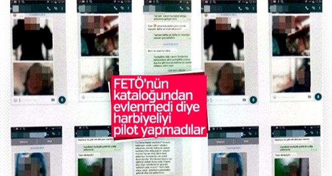 FETÖ, katalog evliliği yapmayan Harbiyeliyi pilot yapmadı