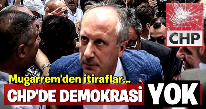 Muharrem İnce: CHP yüzde 20'nin altına düşer