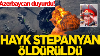 Azerbaycan Savunma Bakanlığı açıkladı! Ermeni binbaşı Hayk Stepanyan öldürüldü