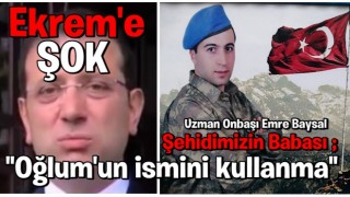 Ekrem'e büyük şok! Şehit babası böyle konuştu...