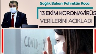 Fahrettin Koca 13 Ekim koronavirüs hasta ve vefat sayılarını açıkladı! Türkiye'de corona virüs son durum tablosu!