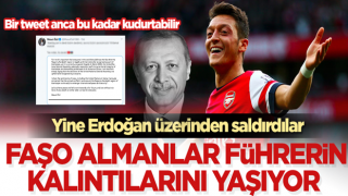 Faşo Almanlar yine Erdoğan üzerinden Mesut Özil'e saldırdılar