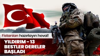 İçişleri Bakanlığı: Yıldırım-13 Bestler Dereler operasyonu başladı