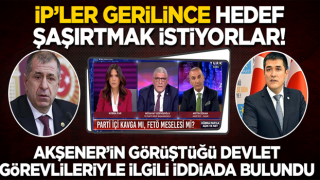 İP'ler gerilince hedef şaşırtmaya çalıştı: Akşener'in görüştüğü devlet görevlileri...