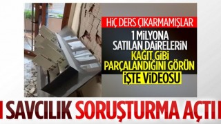 İzmir'deki kusurlu yapılarla ilişkili soruşturma başlatıldı