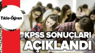 KPSS sonuçları açıklandı! ÖSYM 2020 KPSS Lisans sonuçları sorgulama ekranı