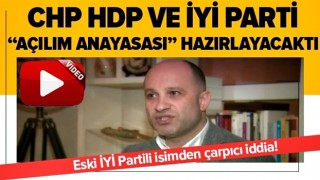 Skandal iddia: CHP, HDP VE İP "Açılım Anayasası" hazırlayacaktı .