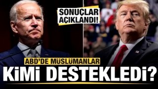 ABD'de Müslüman seçmenler kimi destekledi?