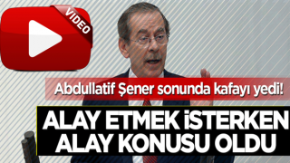 Abdullatif Şener sonunda kafayı yedi!