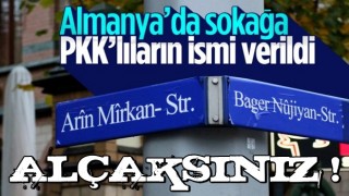 Almanya'da sokağa PKK'lıların ismi verildi