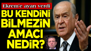 Bahçeli'den İBB ekrem'e sert tepki