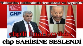 CHP'li Ünal Çeviköz'den skandal açıklama: "Biden'den beklentimiz demokrasi ve özgürlük vurgusu"