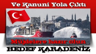 Enerji ve Tabii Kaynaklar Bakanı Fatih Dönmez Kanuni'yi Karadeniz’e uğurladı.