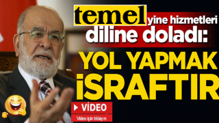 Karamaollaoğlu yine hizmetleri diline doladı: Yol yapmak israftır