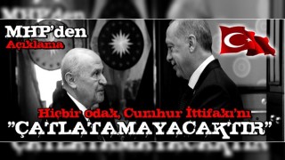 MHP'li Büyükataman: Hiçbir odak, Cumhur İttifakı'nı çatlatamayacaktır