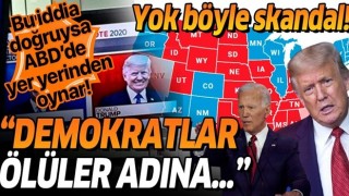 Trump taraftarlarından ABD'yi karıştıracak bomba iddia: Kayıtlarda ölü görülen isimler Biden lehine oy kullandı