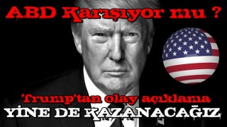 Trump'tan seçimlere saatler kala MANİDAR açıklama!