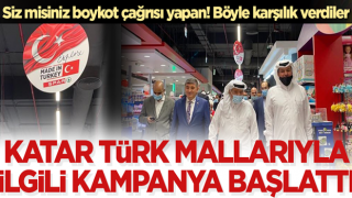 Türk mallarını boykot çağrısına karşılık Katar 'Türk malını keşfet' dedi