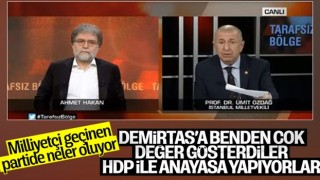 Ümit Özdağ'dan Meral Akşener'e Selahattin Demirtaş göndermesi