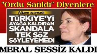 Ağzını açmadı! Akşener, Türkiye’yi ayağa kaldıran skandala karşı tek kelime söyleyemedi