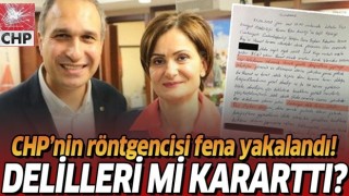 CHP'nin röntgenci ilçe başkanı Suat Özçağdaş’ın delil kararttığı ortaya çıktı