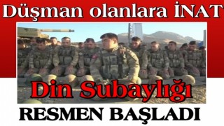 Din Subaylığı resmen başladı