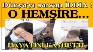 Dünyayı sallayan iddia: Canlı yayında aşılandıktan sonra bayılan hemşire hayatını kaybetti!